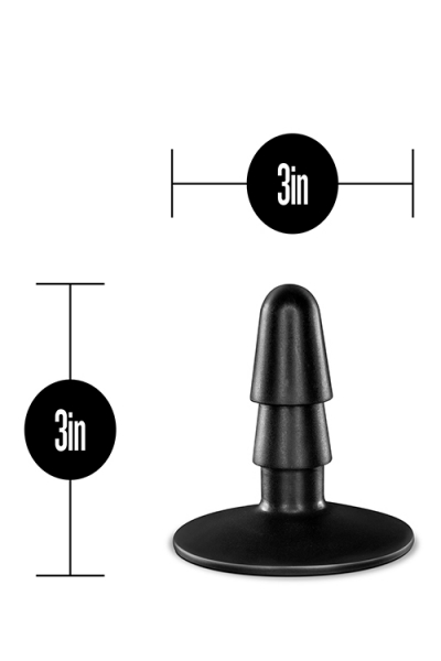 Lock On Adapter with Suction Cup, black